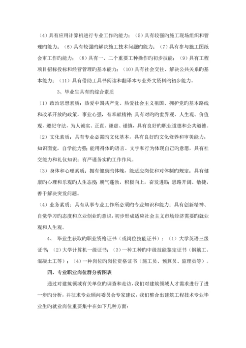 浅谈优质建筑关键工程重点技术专业建设重点规划.docx