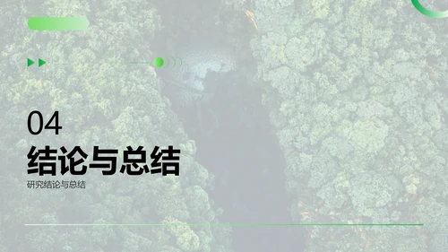 绿色简约商务风大学生毕业答辩