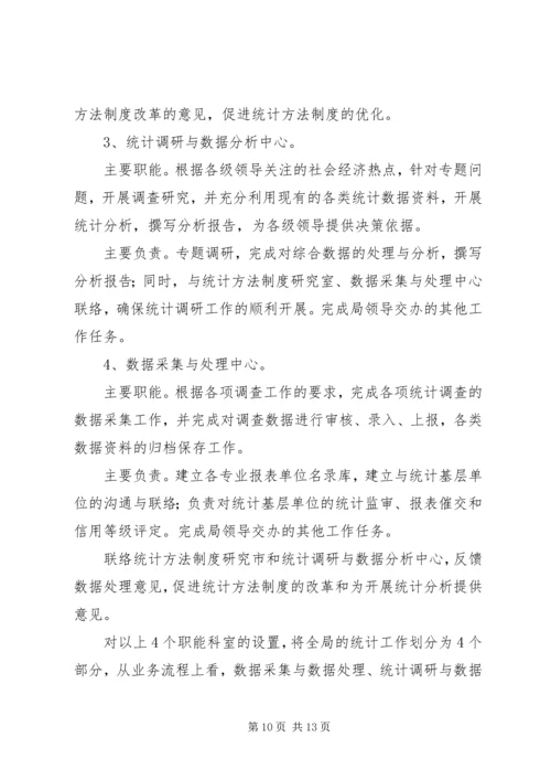 建立基层标准化统计局的调研报告.docx