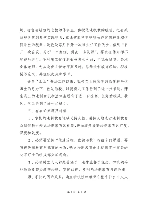 法制进校园讲话稿 (4).docx