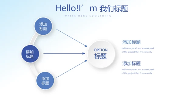蓝色大气医疗牙科工作总结动态PPT