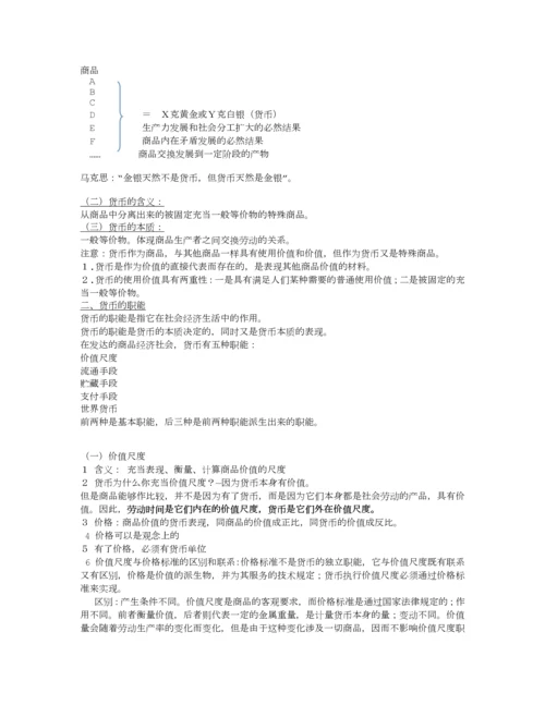 政治经济学知识点.docx