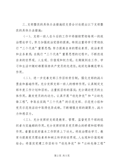 人民法院机关党支部整改方案精编.docx