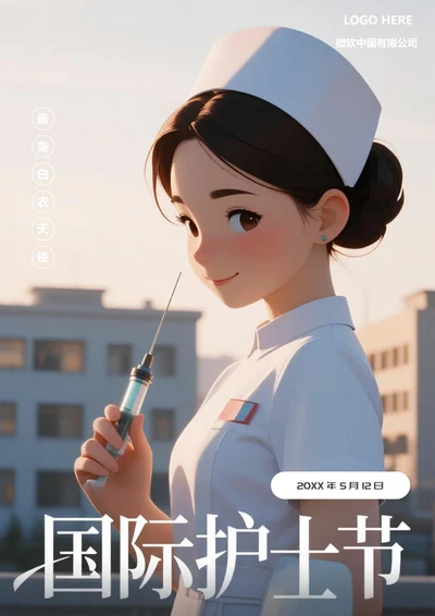 国际护士节海报2