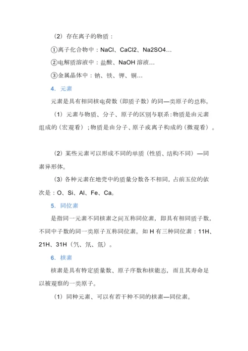 高考化学知识点之化学基本概念和基本理论.docx