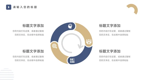 黄蓝个性商务大气品牌营销策划PPT模板