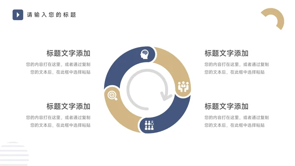 黄蓝个性商务大气品牌营销策划PPT模板