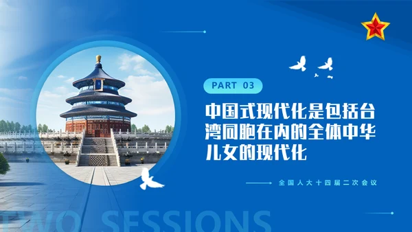 一同谱写中国式现代化建设新篇章通用PPT模板