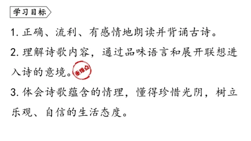 七年级语文下册第三单元课外古诗词诵读-课件(共74张PPT)