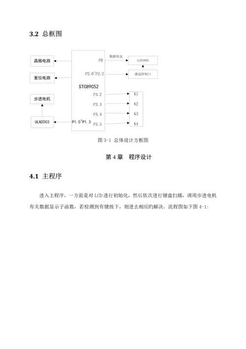 单片机优质课程设计步进电机驱动器.docx