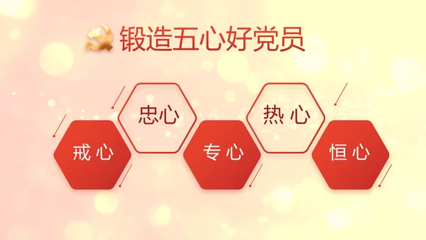 红色党的光辉历程红色好故事党史党课PPT动态