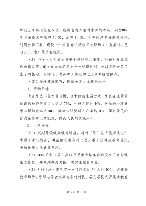 健康社区建设工作意见.docx