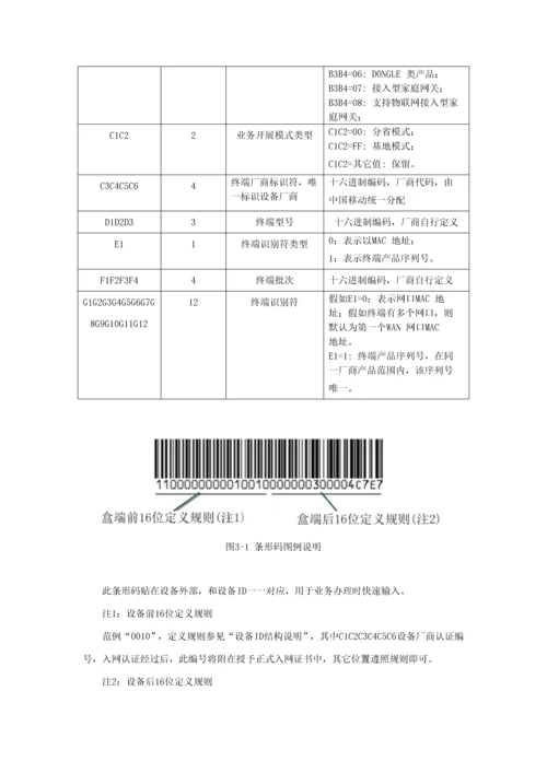 中国移动互联网电视机顶盒集中采购关键技术标准规范书.docx