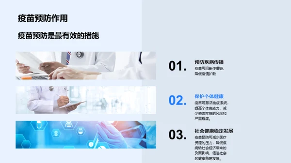 科技风生物医疗教学课件PPT模板