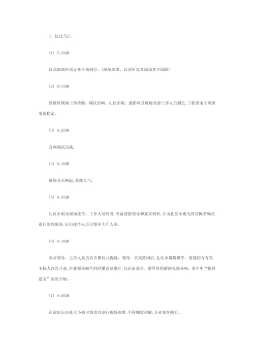 开业活动专业方案.docx