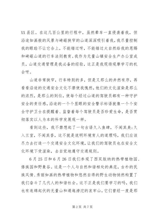 外出考察学习心得体会20XX年.docx