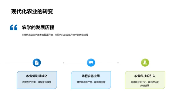 农学的进化与未来