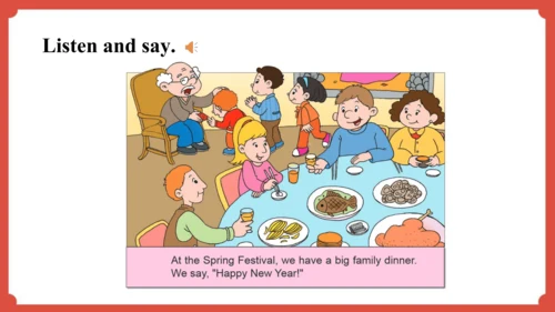 Module 10 Unit 1 We have a big family dinner  课件（共