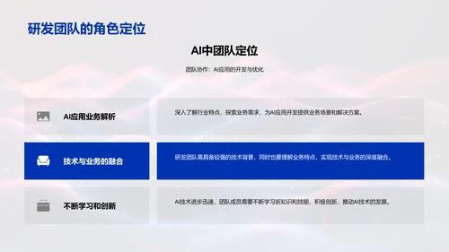 AI研发报告总结PPT模板