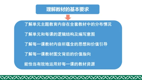 统编版四年级上册道德与法治教材解析