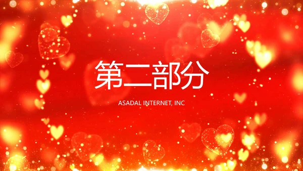 红色生日快乐生日派对纪念册视频PPT