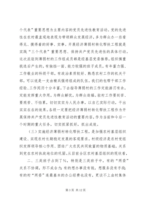 区委书记在全区经济薄弱村转化帮扶工程动员大会上的讲话 (2).docx