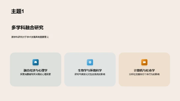 协同创新：跨学科研究