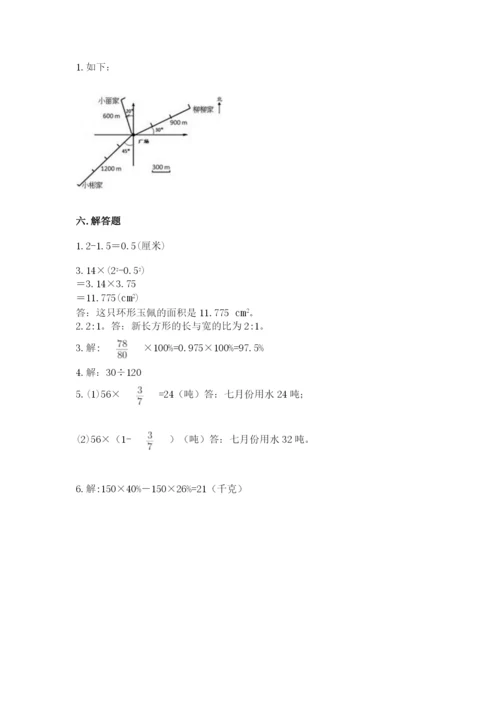 小学数学六年级上册期末测试卷附完整答案【夺冠系列】.docx