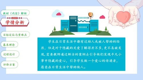 10.爱心传递者（第一课时说课PPT）