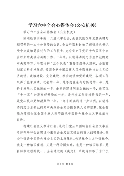 学习六中全会心得体会(公安机关) (6).docx