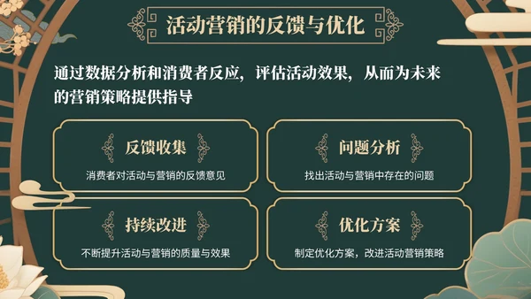 绿色中国风中元节活动策划与营销策略