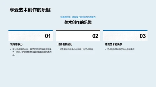 纸盘画教学PPT模板