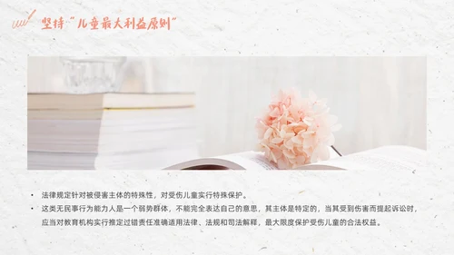 彩色简约清新幼儿园教师法培训PPT模板法律