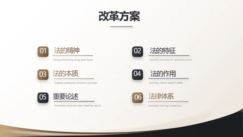 治法宪法政府法律年终工作总结汇报动态PPT