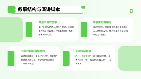绿色商务风企业招聘宣讲会PPT