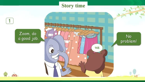Unit 6 Shopping  Part C  Story time 课件