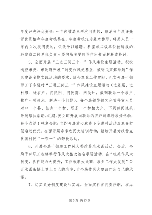 农业局机关作风整改会议讲话稿_1.docx