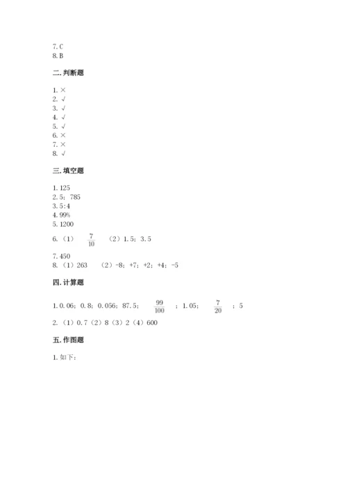 小升初数学期末测试卷（有一套）.docx