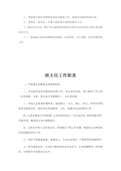 幼儿园全套管理核心制度.docx