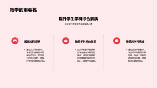 交叉学科教学法PPT模板