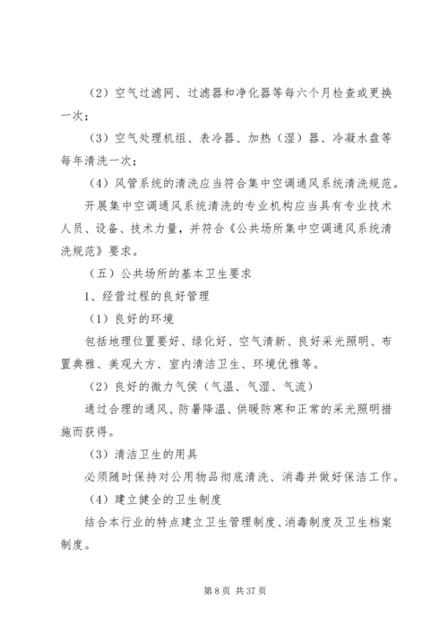 公共场所卫生执法监督宣传资料.docx