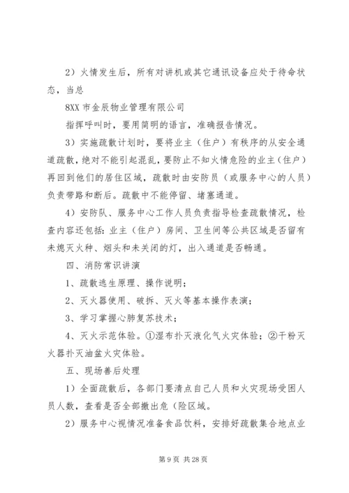 消防演习计划记录.docx