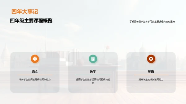 四年级的精彩历程