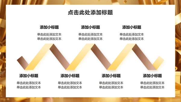 黄色商务风企业生日会活动策划PPT模板