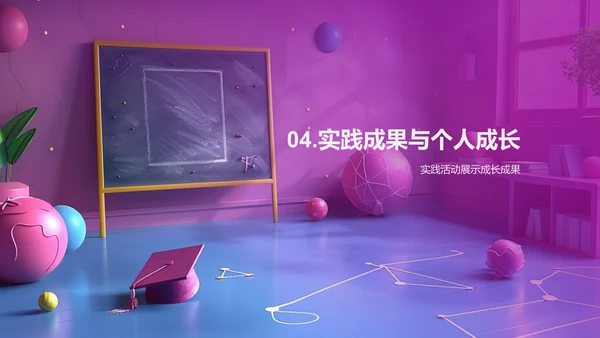 实践活动报告总结PPT模板
