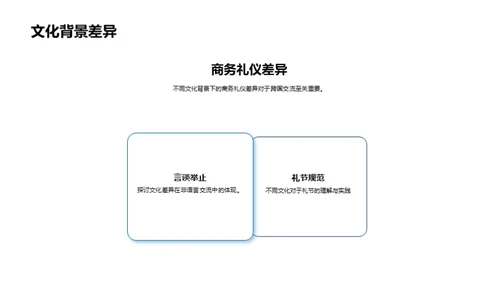 化学医疗业的商务礼仪