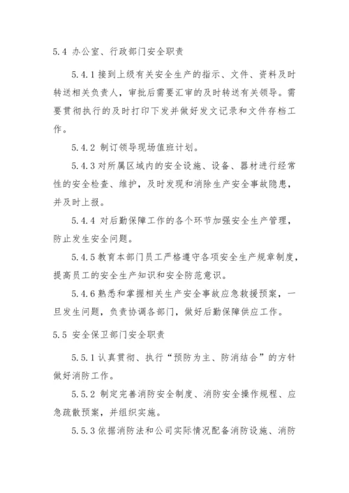 物业服务安全生产标准化管理手册规章制度分册.docx