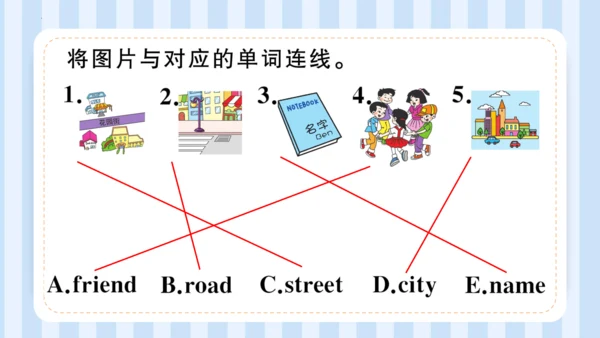 Unit 1  We have new friends Lesson 5- Lesson 6 课件(