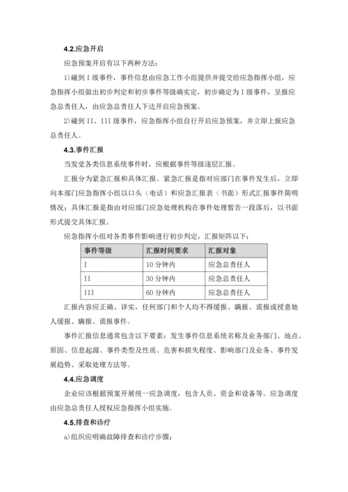 应急响应管理标准规范.docx