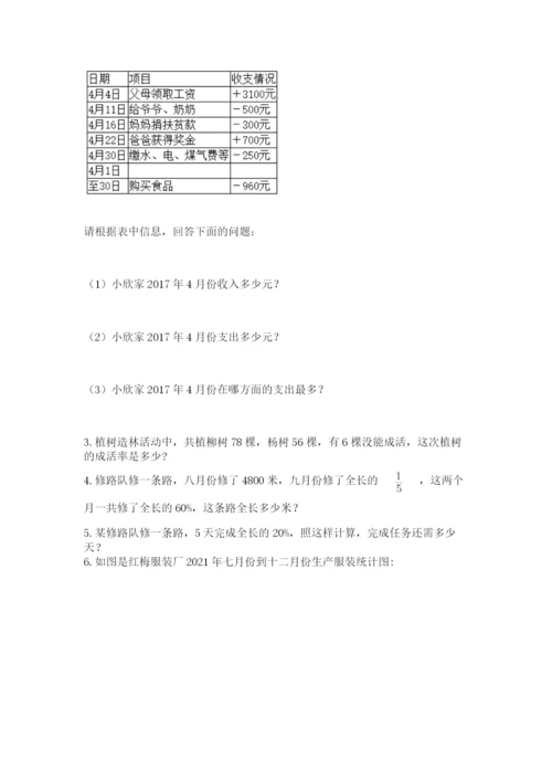 西师大版数学小升初模拟试卷含完整答案（精选题）.docx